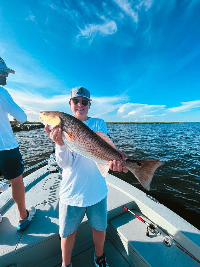 July Fishing Charter Louisiana